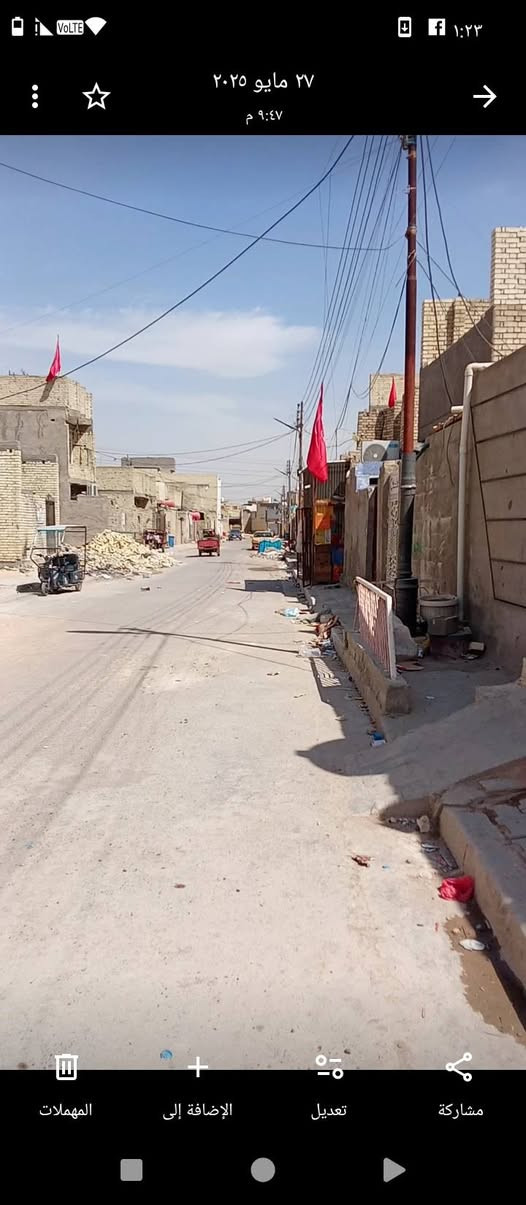 بيت للبيع بحي الكوفه يا مدلاليه السيد ثاني فرع اليمنه  100 م سعر 65 بمجال*********** طابق واحد مع بيتونه
