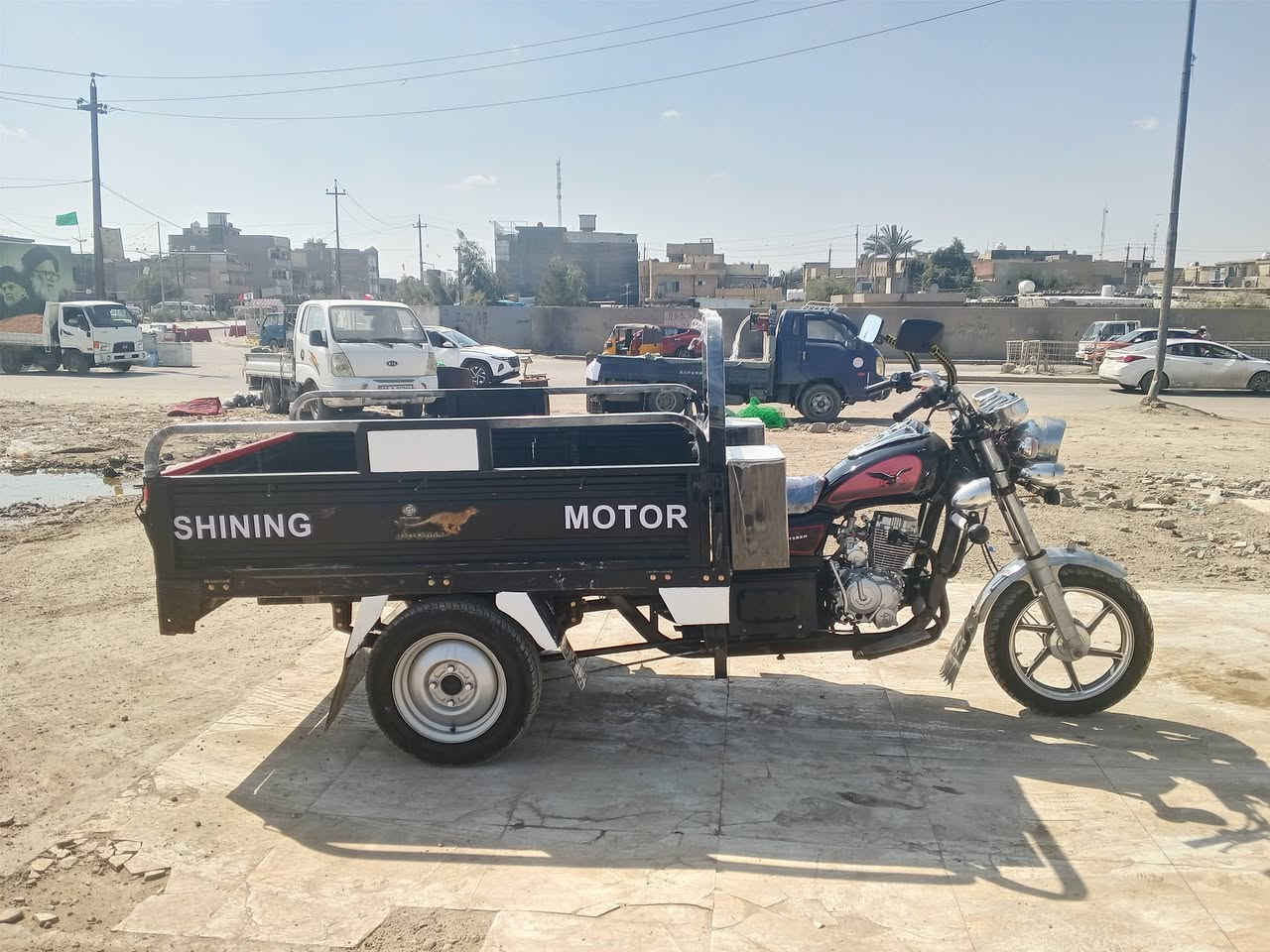 السلام عليكم ستوته موديل 2024 باب اول دبل عريض محرك 150 مامفتوح دشبول اكتروني ويل صب نگره سلف كهربائيات شغله كله ستوته كلش نضيفه السعر مليون وتسعميه العنوان بغداد حي العلام ***********
