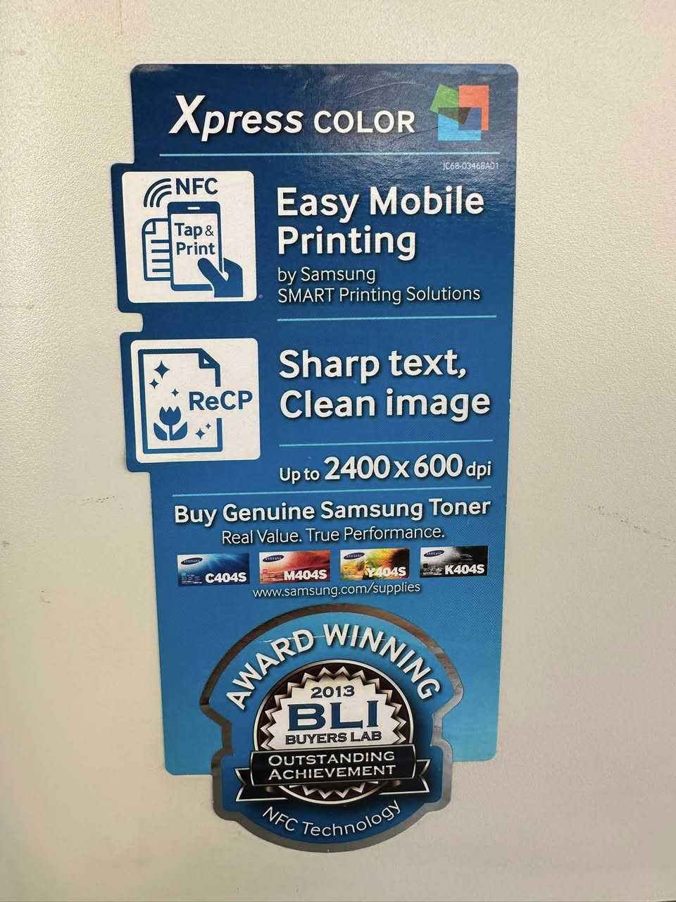 لعشاق الفخامة والجمال ✨
للبيع طابعة Samsung Xpress C480FW ليزر ملونة

طابعة ليزر ملونة أصلية بحالة ممتازة، استخدام خفيف ونظيفة جداً.

✅ طباعة ملونة وأبيض وأسود
✅ نسخ وتصوير مستندات
✅ سكانر عالي الدقة
✅ فاكس
✅ واي فاي Wi-Fi
✅ طباعة مباشرة من الجوال
✅ منفذ USB مباشر
✅ وحدة سحب أوراق تلقائية (ADF)
✅ مناسبة للمكاتب والشركات والاستخدام المنزلي

الموديل: Samsung Xpress C480FW

الحالة: وكالة وتعمل بكفاءة كاملة.

💰 السعر المطلوب: 165 دينار قابل للتفاوض


**إذا كنت صاحب هذا الإعلان وتريد حذفه لأي سبب، رجاءا أرسل رسالة إلى الدعم الفني**