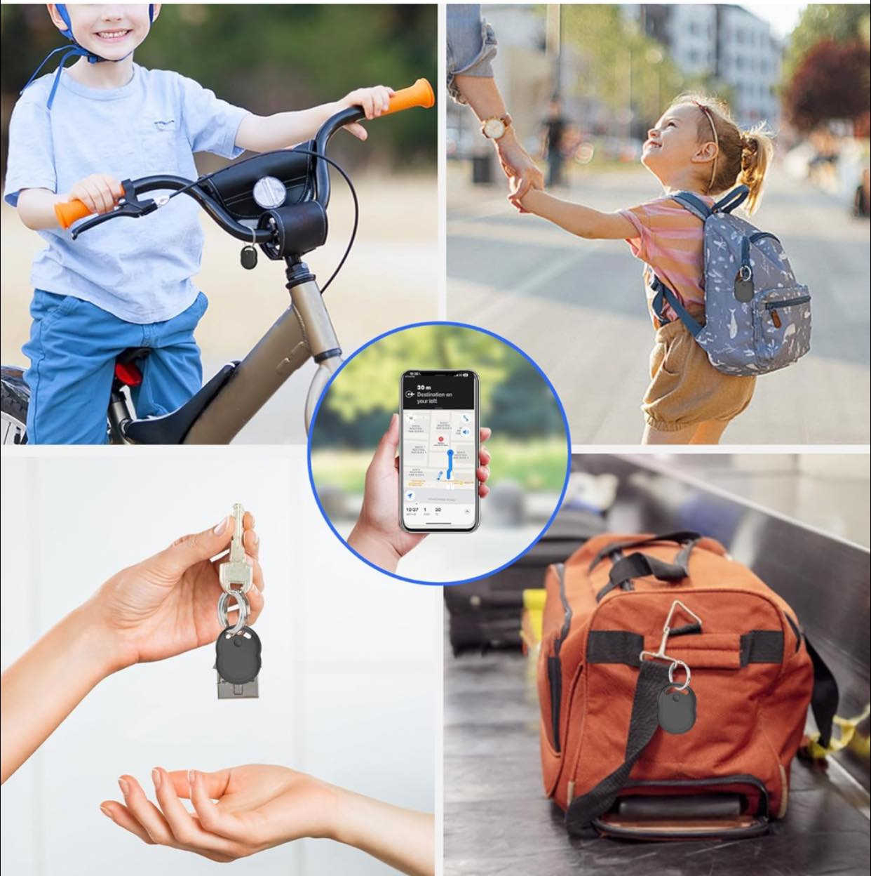 هذا المنتج عبارة عن مجموعة أجهزة تتبع ذكية، تشبه في وظيفتها أجهزة AirTag، تستخدم لتحديد موقع الأغراض المفقودة مثل المفاتيح أو الحقائب عبر البلوتوث وتطبيق الهاتف. 
متوافقة مع أجهزة Apple: تعمل مع تطبيق "Find My" على أجهزة iOS. 
الوظيفة: تساعد في تحديد موقع العناصر المفقودة بدقة. 
المميزات: تحتوي على جرس مدمج للإشعارات الصوتية وميزات لحماية الخصوصية. 
استخدامات متعددة: يمكن وضعها في المحفظة، الحقيبة، أو تعليقها مع المفاتيح.( 4) قطع
السعر 35


**إذا كنت صاحب هذا الإعلان وتريد حذفه لأي سبب، رجاءا أرسل رسالة إلى الدعم الفني**