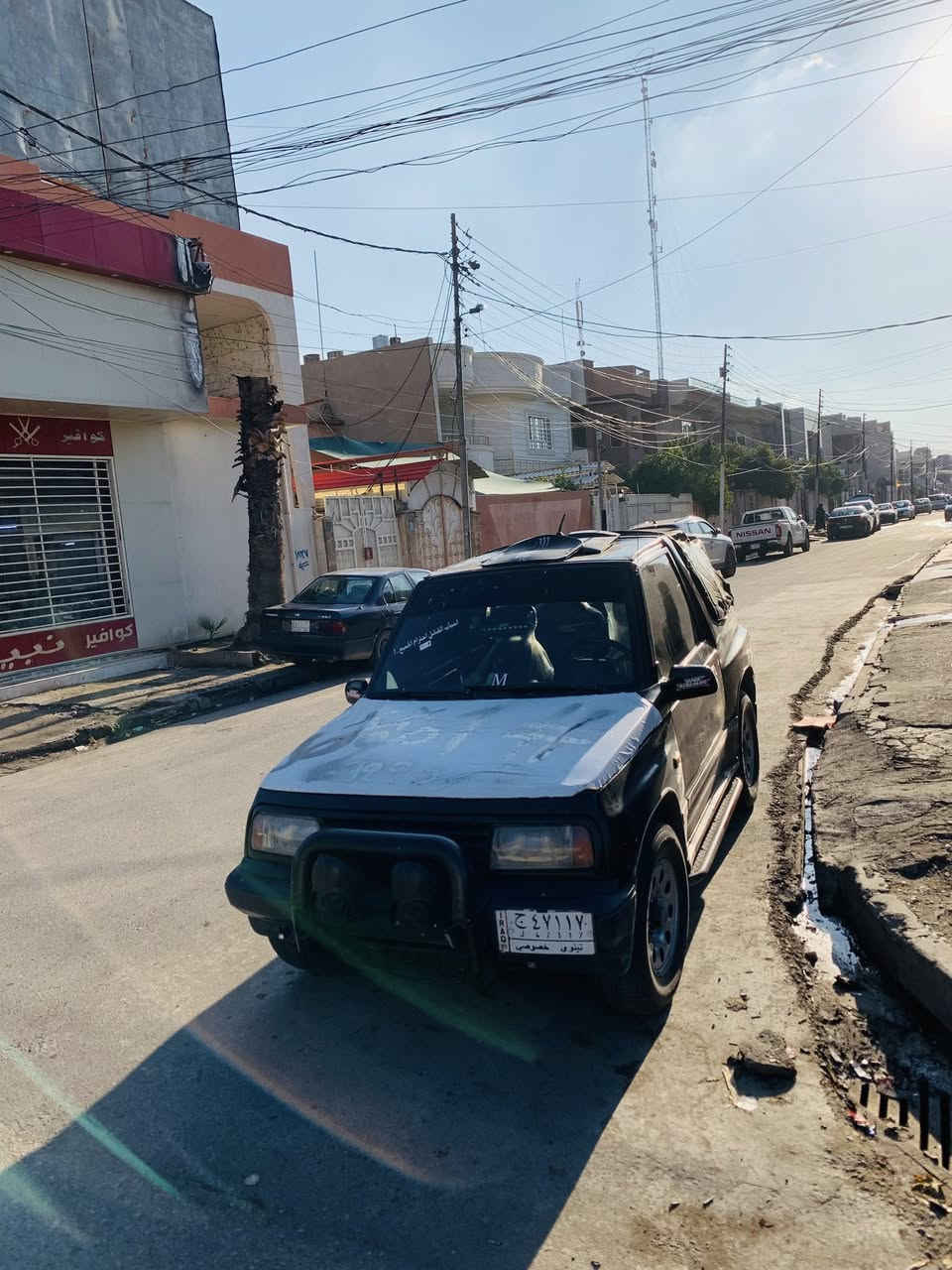 السلا عليكم للبيع او مراوسه  ساسوكي موديل١٩٩١ صبغ عام جمليه فقط محرك جديد كهربائيات كامه شرط  التحويل سنويه جديده مكان موصل حي السكر رقم *********** وتساب بي  سعر السياره خاص
