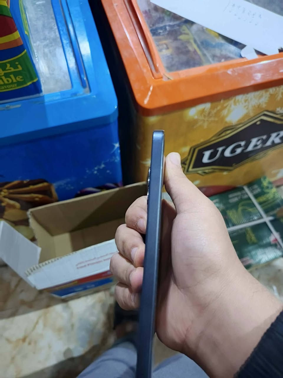 السلام عليكم
جهاز هونر 400 ذاكرة 512 عشوائية 12 جهاز نظافة 100% هدية ويا خمس كفرات وية وصل ضمان سنة استعمال اقل من شهرين سعر 475 بية مجال بسيط رقم  ‏‪***********‬‏ موجود خاص وواتساب
