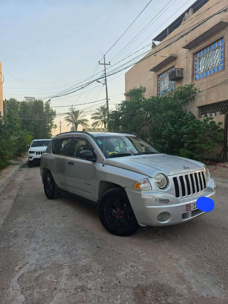 سلام عليكم جيب كومباس موديل ٢٠٠٧ بسمي تحويل مباشر محرك كير صدر خير من الله  تبريد كفالهتخم تاير بيها قطعتين صبغ بدون دواخل محرك ٢٤٠٠ سياره خير من الله سعرها ٧٥ وبيها مجال بسيط اي استفسار اتصل على الرقم *********** ابو مصطفى مكان بغداد دوره
