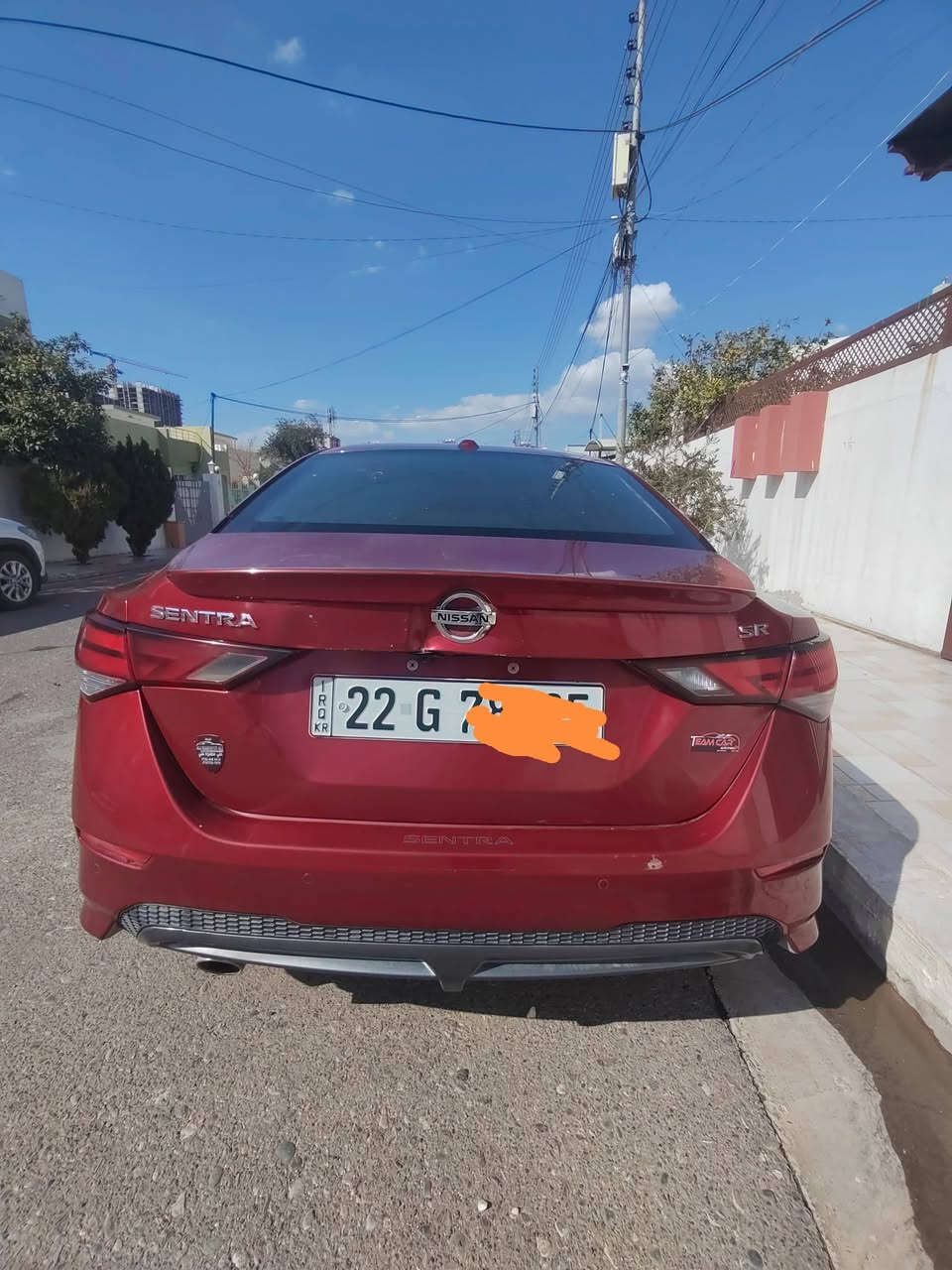 ✅نيسان سنترا وارد امريكي 
              للبيع 
السعر 138$ وبيها مجال
✅لون احمر 
✅موديل2021 
✅ماشية 88 الف ميل 
 ✅مواصفات SR
✅بصمه
✅شاشة
✅كاميرا 
✅حساسات
✅شاشة ايباد تدعم كار بلي 
✅فول تحكم استيرن جهتين 
✅قيادة ذاتيه تحديد مسار 
✅كامره خلفيه دواره 
✅محرك 2000
✅تحديد سرعه 
✅تحديد خط مسار 
✅صور الحادث موجود بالصور جاملغ جهة الساق فقط ( بيها طخة بالعلامة مال صندوق + 3 طخات بسيطة باب خلف السايق ترجع بالبارد 
✅بدون ارباك 
✅ فحم كزوز الاصلي موجود 
✅وباقي المواصفات معروفه SR
✅سيارة بسمي  جاهزة فحص هزه رقم كلها جديد رقم اربيل الجديد 
✅مكان سيارة اربيل
السعر 138$ وبيها مجال 
***********
واتس اب ***********
