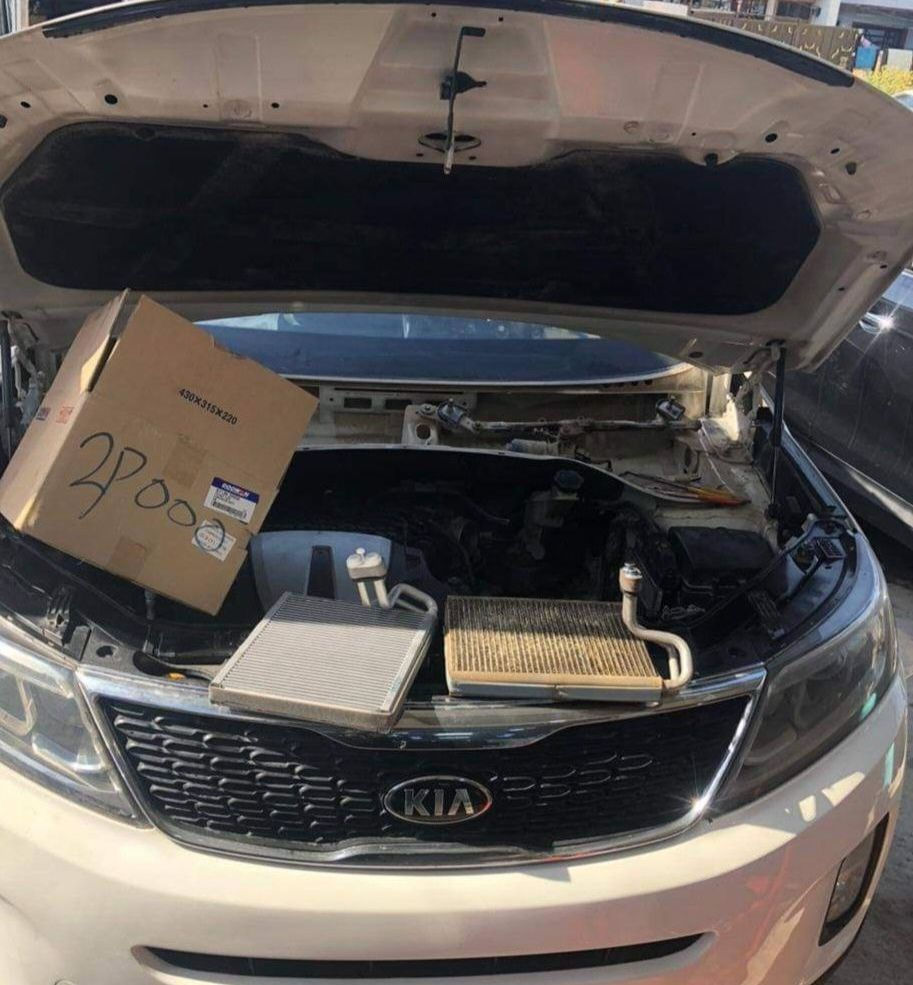 عرروض خاصة بكل الأسعار 
العنوان: تبريد سيارتك أمانة عدنا.. شغل "وكالة" وضمان سنة! 🛠️💎
​بمركز "الفرطوسي للتدفئة للتبريد"، ما نشتغل عشوائي. نرجعلك نظام التبريد "زيرو" باستخدام أحدث المعدات والأجهزة 
​ليش تختار عملنة؟ 
🔹 دقة بالعمل: شحن غاز (فرنسي) بالوزن الدقيق حسب كتالوج السيارة (R134a & 1234a).
🔹 نظافة المنظومة: تنظيف الصمامات والبواري بمواد تزيل كل الشوائب والزيوت القديمة.
🔹 صيانة شاملة: من فتح الدشبول وتبديل الفريز إلى أدق تفصيل بالكمبريسر.
​⚠️ ملاحظة: العرض لفترة محدودة جداً، احجز دورك قبل الزحمة وارتفاع الأسعار.
​📍 العنوان: النجف، نهاية شارع الخيمة، قرب محطة وقود الضيغم.
📞 اتصل بنا: ***********
