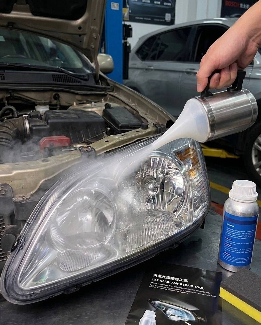 جهاز لإزالة الاصفرار في مازدات  مع كامل ملحقاتها مع بطل كامل مادة السحريه.... يوجد توصيل جميع محافظات بسعر 55000 توصيل علينا ***********
