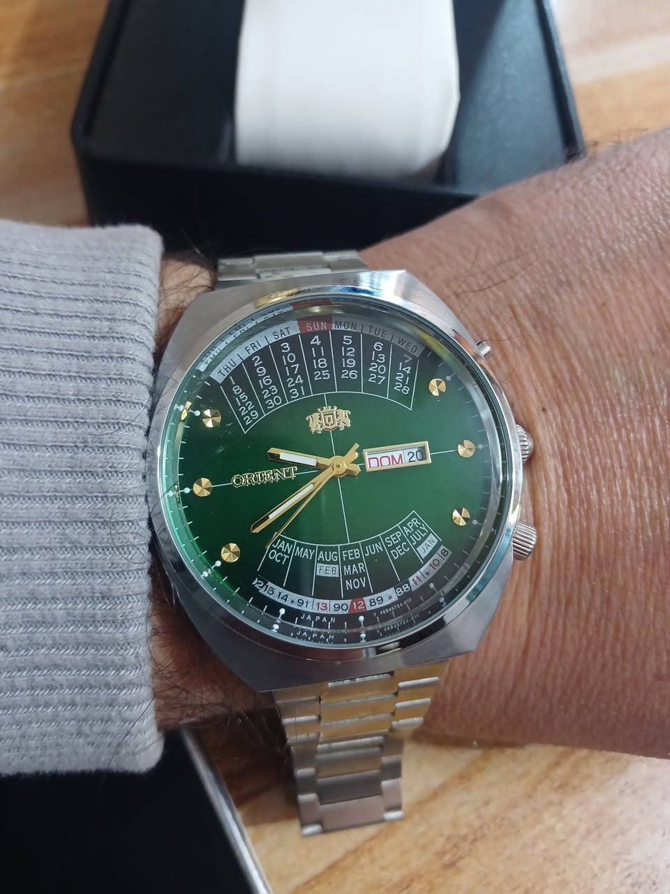 اورينت دولي باتري
كوالتي كلش راقي 

مكينه ياباني 

وزن ثقيل سل ستيل ثابت

مقاومه للماء 

لامينوس بلكامل 

تاريخ يومي شهري 

مختمه بل كامل 

مع العلبه 

25 الف على اول تم عنوانك الكامل ورقم تليفونك ونقطه داله بالخاص وبالعافيه


**إذا كنت صاحب هذا الإعلان وتريد حذفه لأي سبب، رجاءا أرسل رسالة إلى الدعم الفني**