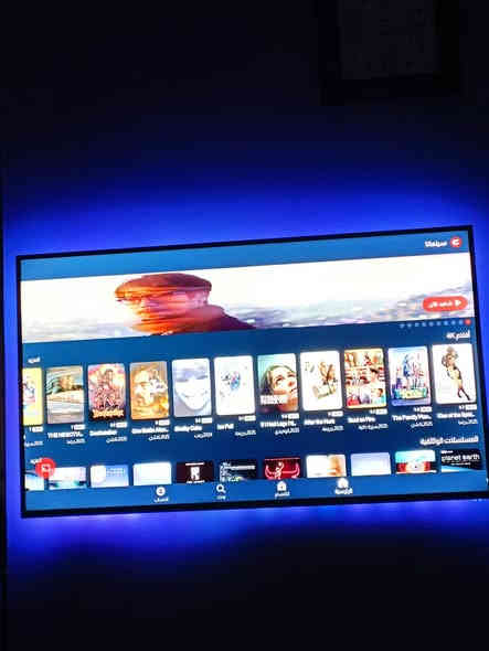 شاشة كرافت للبيع اصدار حديث قياس 60 تدعم الانترنيت وسينمانا جودة الصورة كدامكم سعرهة 275 الف للتواصل على هذا الرقم *********** او مع الحساب
