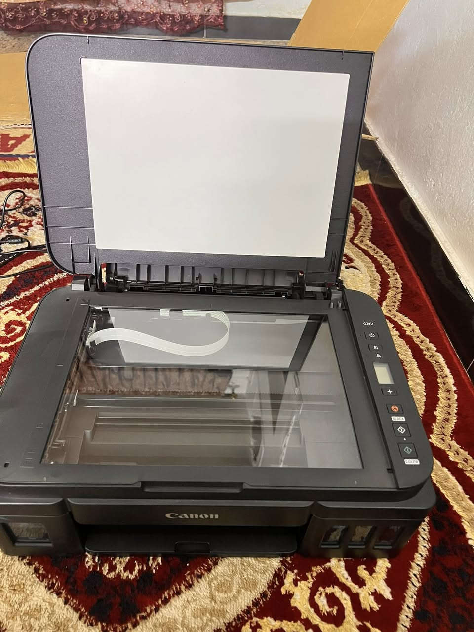 طابعه كانون G2411
نظافه فول مثل ما تشوف 

مع هديه حبر كافه الألوان 

السعر ١٠٠وبيها مجال 

للاستفسار***********

العنوان بغداد تقاطع الدرويش
