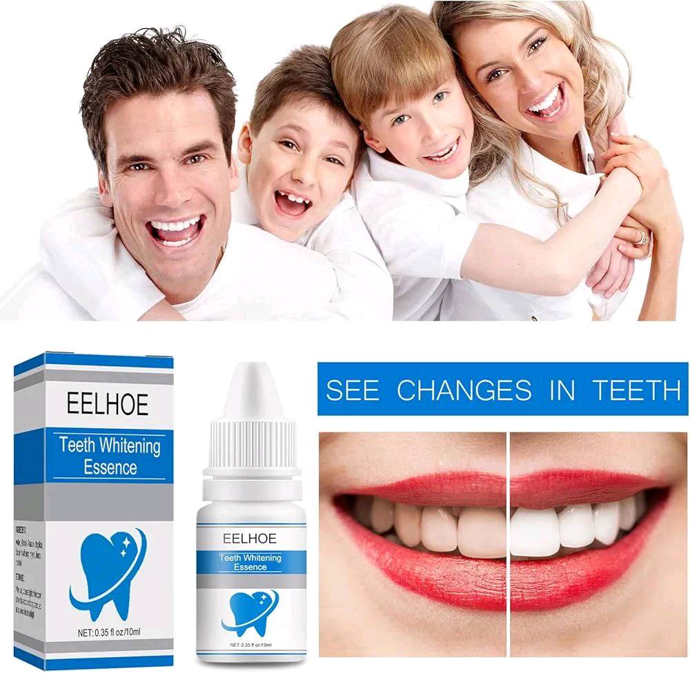 منتج EELHOE لتبييض الأسنان هو الحل المثالي لابتسامة أكثر إشراقًا. هذه التركيبة المميزة تساعد في إزالة التصبغات وجعل الأسنان أفتح وأكثر لمعانًا. سهل الاستخدام وآمن، مثالي للأشخاص الباحثين عن نتائج سريعة في وقت قصير.