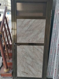 باب المنيوم • مستعمل • عدد٢