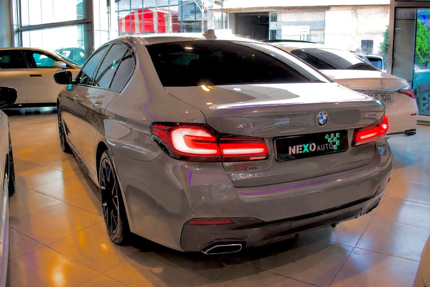 BMW 530i M Package

مۆدێل: 2021
وارد: ئەمریکی
ماوەی ڕۆیشتن: 80,000 Mile
ڕەوش: بستێک چامڵخ

مواصفات:

*  M Sport
* 2.0L TwinPower Turbo
* گیربۆکس 8 خێرایی Steptronic
*  (RWD)
* Smart Key
* Start / Stop
* شاشەی iDrive
* Apple CarPlay
* Digital Cockpit
* Head-Up Display (HUD)
* Camera  سانسووری پێش و دوا
* Ambient Light
* سیستەمی دەنگی Harman Kardon
* کورسی چەرم
* کورسییەکانی پێش کارەبایی لەگەڵ Memory
* پانۆراما
* دوو ناوچەی ساردکەرەوە (Dual Zone Climate Control)
* Adaptive LED Headlights
* Blind Spot Assist
* Lane Departure Warning
* Cruise Control

نرخ: 31,500$

BMW 530i M Package
جوانی لە هەموو هێڵێکدا، هێز لە هەموو جوڵەیەکدا، و ئارامی لە هەموو گەشتێکدا؛ ئۆتۆمبێلێک کە شکۆی BMW بە تەواوی نیشان دەدات.

⸻

باللغة العربية

BMW 530i M Package

الموديل: 2021
الوارد: أمريكي
الممشى: 80,000 Mile
الحالة: بستمك شامخ

المواصفات:

* باقة M Sport
* محرك 2.0L TwinPower Turbo
* ناقل حركة أوتوماتيكي Steptronic من 8 سرعات
* دفع خلفي (RWD)
* Smart Key
* تشغيل بالبصمة Start/Stop
* شاشة iDrive
* Apple CarPlay
* عدادات رقمية Digital Cockpit
* شاشة عرض على الزجاج HUD
* كاميرا خلفية مع حساسات أمامية وخلفية
* إضاءة داخلية Ambient Light
* نظام صوتي Harman Kardon
* مقاعد جلد كهربائية مع ذاكرة
* سقف بانوراما
* تكييف أوتوماتيكي ثنائي المناطق
* مصابيح LED Adaptive
* نظام مراقبة النقطة العمياء
* نظام التنبيه عند مغادرة المسار
* مثبت سرعة
* جنوط M
* زجاج مظلل

السعر: 31,500$

BMW 530i M Package
حضور يلفت الأنظار، أداء يفرض احترامه، وتجربة قيادة تعكس المعنى الحقيقي لهوية BMW

للمعلومات/
***********
***********

Location/ 
BALEN CARS
https://maps.app.goo.gl/prz5bVL7eHQKwQHu9?g_st=ic

NEXO AUTO
Buy • Sell • Advertise
Premium Car Marketplace

#BMW #BMW530i #LuxuryCars #Erbil #BMWIraq #sulaimanyah #iraq #baghdad #basrah #najaf #karbala #duhok #zakho #karkuk #germany
