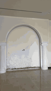 قبل وبعد بأجمل ديكور 
عملي في كربلاء ***********
