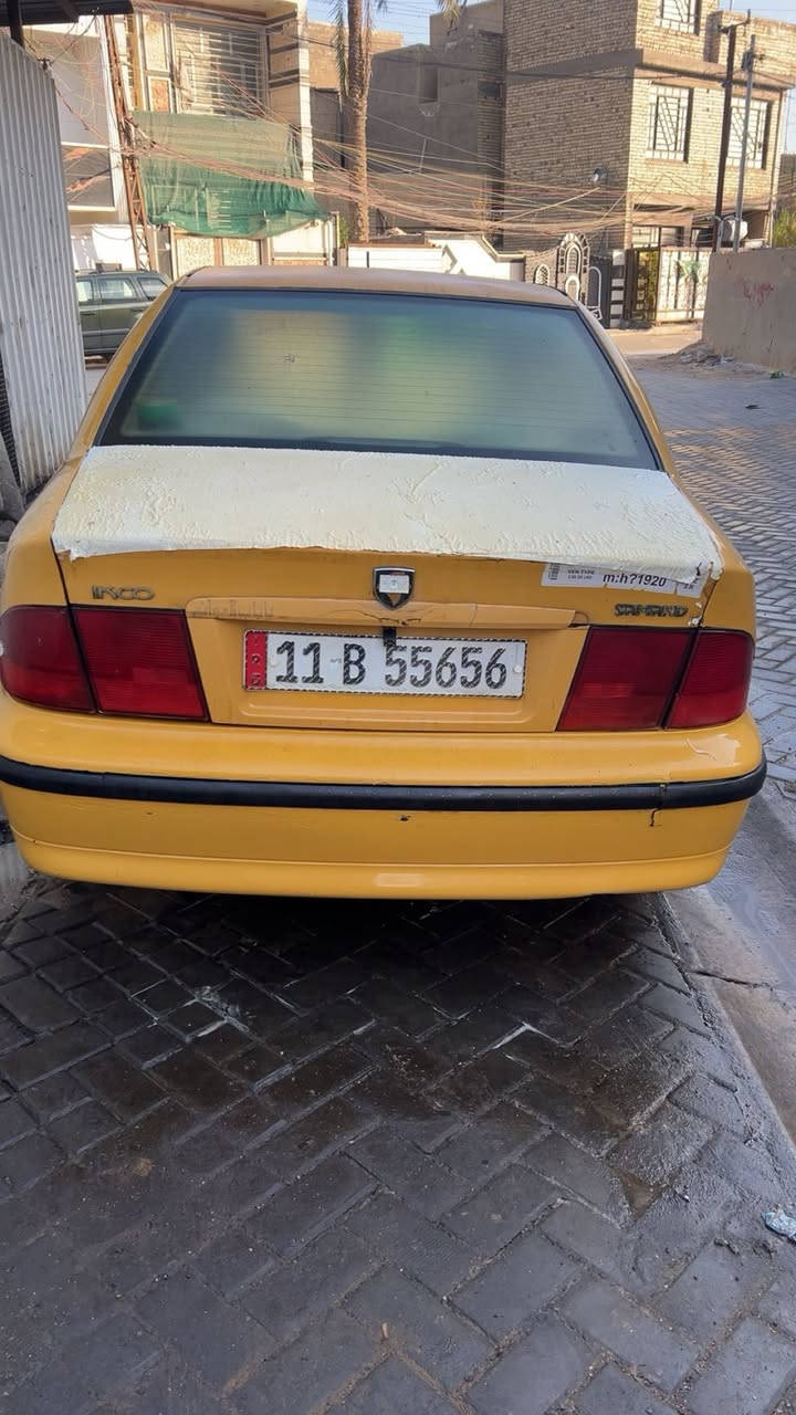 سلام عليكم سمند موديل 11نضيفه مابيه ضربه يرادله ترتيب خرامات امصفره هيه مصفره رقم جديد 33وبيه مجال تحويل ثاني يوم*********** مكاني بغداد الامين
