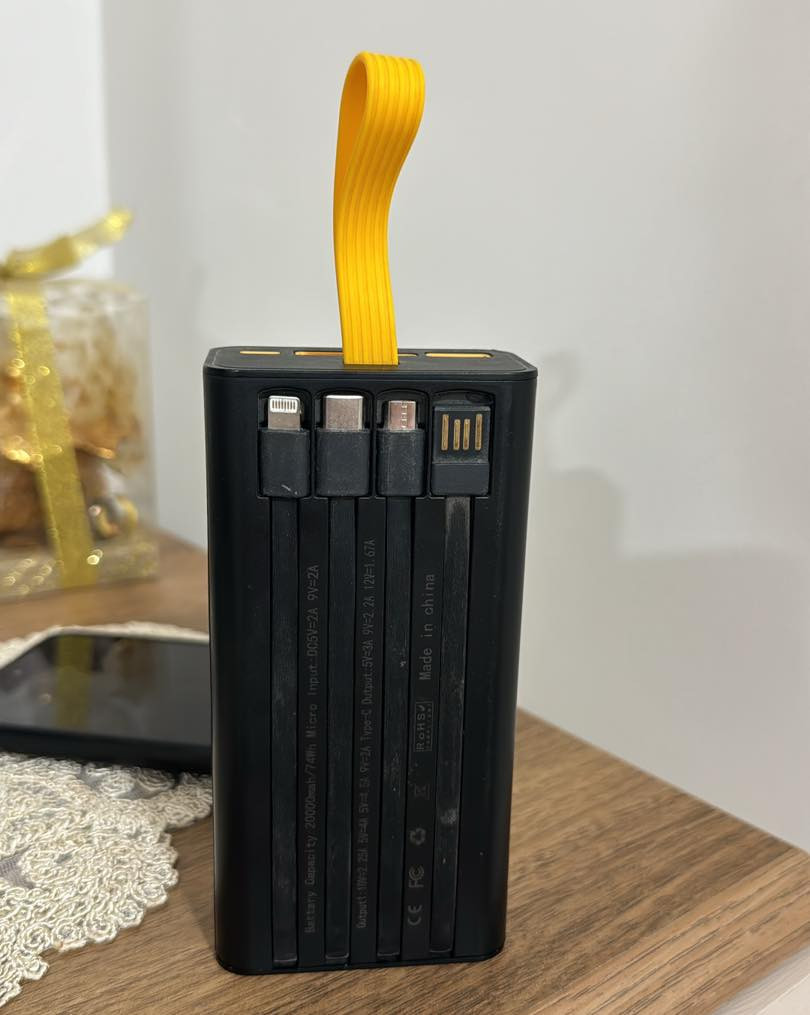 بور بنك
متعدد المخارج
يفيد بكل مكان
قطعه بس
تم يجيكم السعر
#العراق #مبايل #بوربنك


**إذا كنت صاحب هذا الإعلان وتريد حذفه لأي سبب، رجاءا أرسل رسالة إلى الدعم الفني**