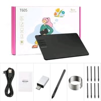 SPASEEBA T605 • لوحة رسم رقمي • حساسية ٨١٩٢
