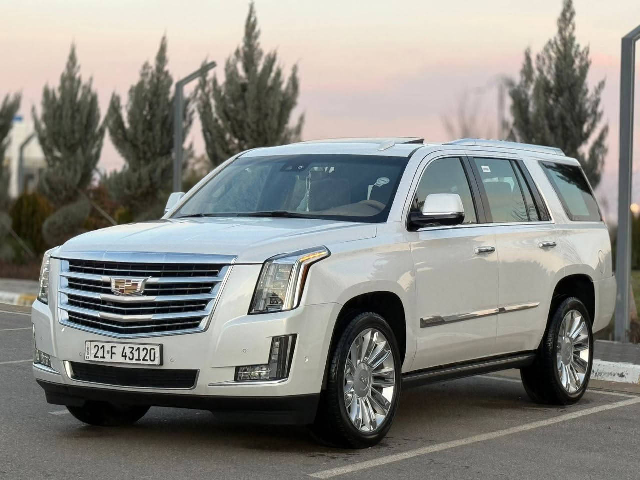 كاديلاك ٢٠١٩شريكة منصور
دعامية ل دعامية بدون صبغ درجة1 
واحد على واحد بريمر 
ماشية ٥٥الف ميل حقيقي 
فول مواصفات 
العنوان السليمانية معرض باران
سعر44800$
***********
*********** السليمانية, العراق
