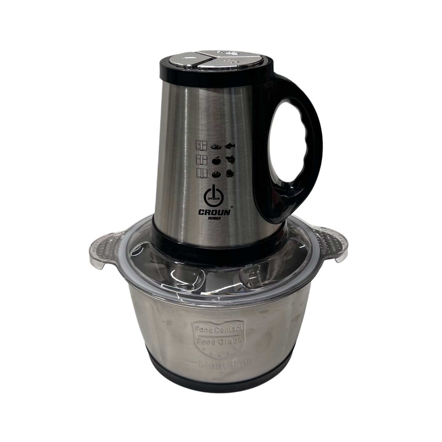 محضرة طعام الكهربائيه الاصلية ماركة كراون افضل نوعيه 
السعر 31 الف والتوصيل مجاني

مصنوعة من ستانليس ستيل

فرم اللحوم والخضروات بجميع أنواعها
 
تحضير الخلطات والمقبلات بسرعة فائقة
 
مثالية للثوم، البصل، الأعشاب، أو حتى المكسرات
 
تساعد في تحضير وجبات الأطفال بسهولة
 
مناسبة للمطابخ العائلية والاستخدام اليومي

 محرك قوي يوفر أداء سريع وفعّال
 
سكاكين مقاومة للصدأ تضمن تقطيع دقيق
 
قاعدة مستقرة لتقليل الاهتزاز أثناء التشغيل
 
تصميم أنيق يناسب أي مطبخ عصري
 
سهلة التنظيف والتخزين

 السعة: 3.0 لتر
 
الطاقة: 600 واط
 
الجهد الكهربائي: 220V – 50 هرتز
 
القياسات: 198 × 198 × 293 ملم
 
الابعاد : الطول 20cm ‘ العرض 25cm ' الارتفاع 30cm


**إذا كنت صاحب هذا الإعلان وتريد حذفه لأي سبب، رجاءا أرسل رسالة إلى الدعم الفني**