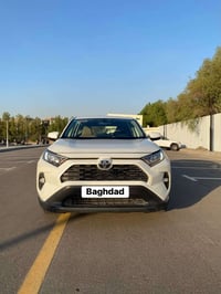 تويوتا راف فور موديل 2020 خليجي ساس  محرك بانزين رقم بغداد بأسمي سنوية...