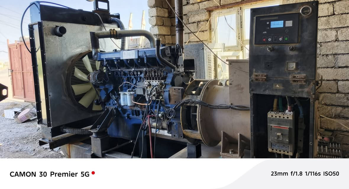 للبيع مولد شتاير محرك حاويه داينمو اصلي 250 كيفي راديتر جديد مكانه الشرقاط العيثه للاستفسار خابر *********** وتدلل

