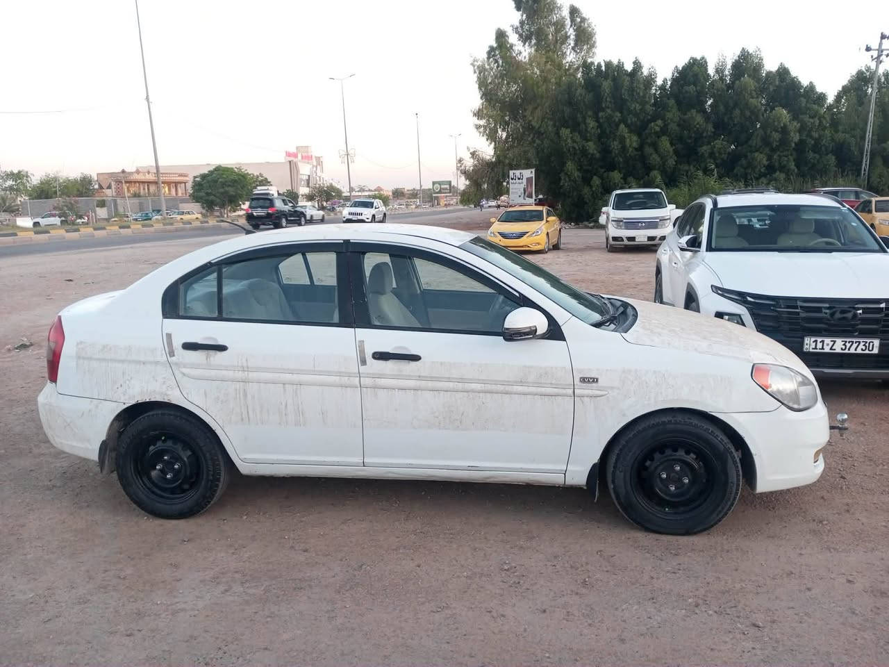 اكسنت
2011 
خليجيه جاهزه محرك 1600 
كير ومحرك مكفولات حداديه وتخم تاير جدد 
تبريد ثلج تدفئه شغاله 
جام كهرباء اشاير بل مري     شاشه وكامرا دوارا
رقم جديد  
نص قطعه صبغ وبارد بسيط بخشم البنيد ولباقي مكفوله 
معروضه 88 وبيهه مجال بسيط جدا 
***********
السياره احله من الصور
