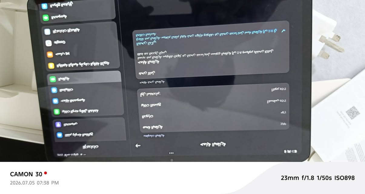 ‏@:متوفر عندي ايباد redmi pad 2 pro
يجي بذاكره 256 العشوائيه 8 يدعم تخزين خارجي ميموري كارد ومنفذ سماعه 3.5
شاشه بدقه 2.5k ب اكثر من مليار لون
مقاس الشاشه 12.1 انش
معالج snapdragon7s gen4 ثماني النواة بدقه تصنيع 4 نانو متر
يدعم 60فريم مستقر بجوده،hdr
يجي ب4 سبيكرات محيطيه بتقنيه dolpy atmos
بطاريه 12000 ملي انبير بقدره شحن 33w وشحن عكسي 27 واط
يجي بفريم المنيوم
تردد الشاشه120hz هيرتز IPS LCD
يدعم الواي فاي الجيل السادس وبلوتوث 5.4
الجهاز مستعمل اشتريته للدراسه وهسه اريد. ابيعه بسبب احتياجي للمال والجهاز قوي وما يعيبه غير وزنه او حجم شاشته لان الجهاز جبير بالذات للي ممتعود عل احجام الجبيره من الاجهزه سعره 350 الف وبي مجال شويه ضرره بس ضربه بالشاصي صغيره موجوده صور هم
للعلم الجهاز تجي ويا ملحقاته كيبورد وشاحنه الاصليات زائد هديه فريز ميمو مكاني نجف للتواصل واتساب او فيسبوك ***********
