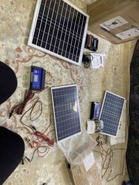 ألواح شمسية • غير مستخدمة • طقم كامل