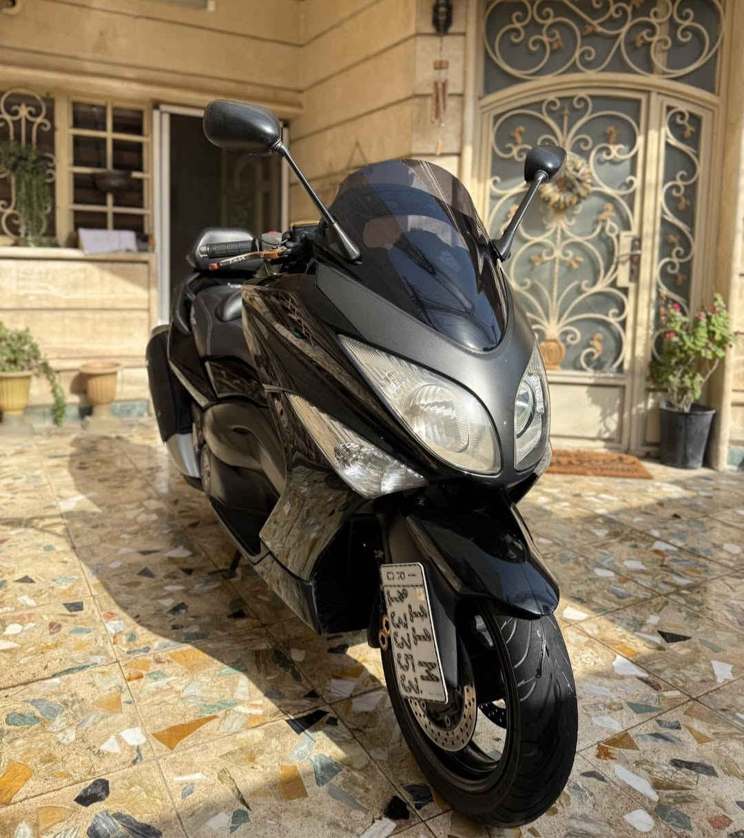 تيماكس 2011 رقم وسنوية
الدراجة جديدة وبحالة الوكالة مكفولة مكينة وكفر وكلچات عام
بيها زنون بلادي
زوج تايرات دلوب مال شركة
جيبي اس 
ماشية ٦٠ الف 
يدات تدفئة وقباقة عمبار ويدات بريك تزويد 
المكان بغداد البنوك السعر خاص الشراي يتصل 
***********
