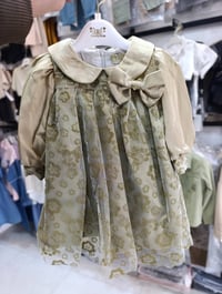 فستان أطفال • خامة أوربية • 6ش-سنة ونص