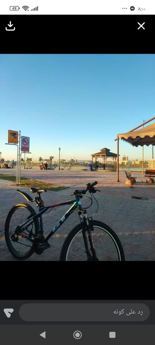 بايسكل ماركة GT

حجم 27 ونص 

دبل كير + فقاس 

لشة فافون 
بريكات شغالة 
البايسكل بصورة عامة وضع شركة 
السعر 290 وبي مجال 
مكاني موصل حي المحاربين 
***********
