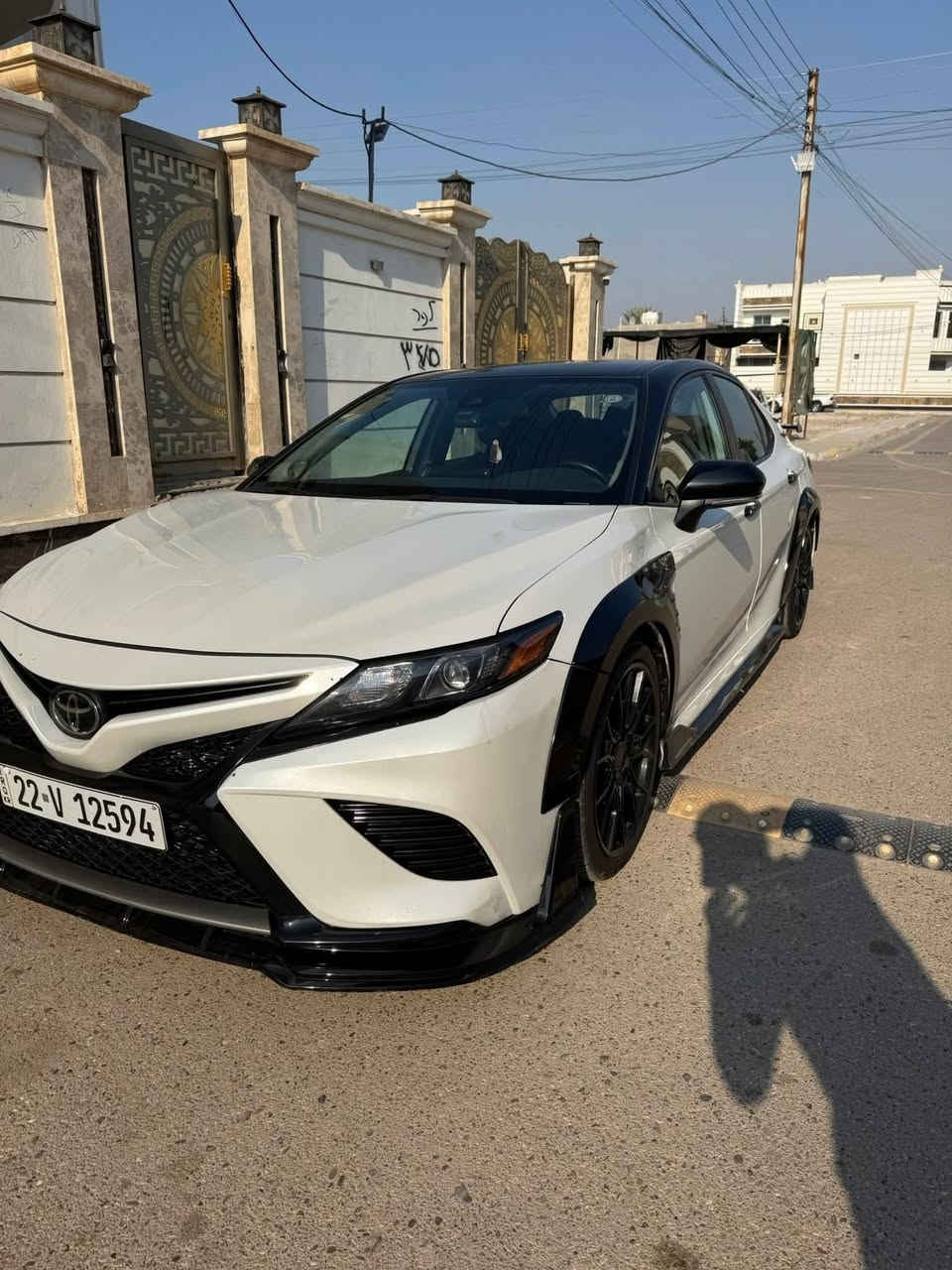 كامري TRD
- للبيع او مراوس ببرادو حديث او لاندكروز
- كامري TRD رياضي اعلى فئة
- محرك ٦ سلندر 3.500 
- كير ٨ سرعات 301 حصان
- لون ابيض سقف اسود
- ايرباك كشن سائق 
- ضرر ب تاير امامي بسس سيارة مكفولة من تبديل وصبغ واكو بي دي ار ب جاملغ امامي
- موديل ٢٠٢٤
- رادار 
- مانع اصطدام
- تنبيه خروج عن المسار
- ويل ١٩ اصلي رياضي
- بكج بدي كت اصلي وكالة اسود مطعم ب احمر
- وايد بدي
- نقطه عمياء
- ماشيه ٢١ الف 
- بدون دواخل بدون لغود بدون شاصي كله سليم 
- تخم تاير جديد 
- جناح خلفي رياضي
- كشن كهرباء
- عداد الكيجات رياضي بلون الاحمر
- بصمة
- تشغيل عن بعد
- رقم اربيل
- مقاعة جلد اسود مطعم ب احمر TRD
- رقم التلفون ***********
-  سيارة كاملة مكمله ماكو نقص خلاااااص
- السعر  130ورقه
- مكاني رمادي
