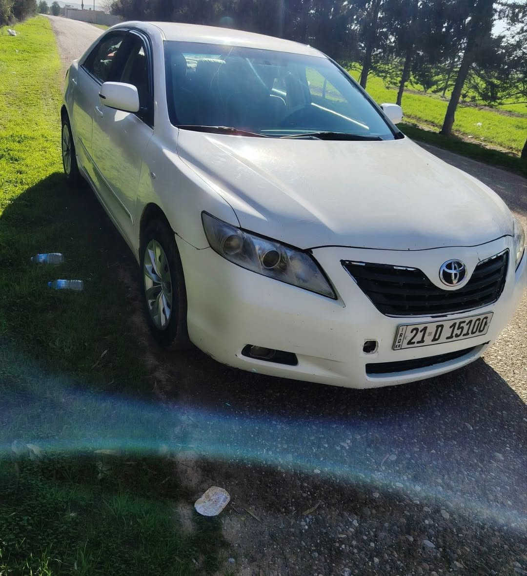 كامري ٢٠٠٨ خليجي رقم سليممانية سنويه ٢٠٢٨ محرك تبديل جديد شرط ما يصرف دهن  كير بلاد تايرات جديد تبريد تدفئة شغالات دوشمه للكشنات جديد
السياره ضررها صفحه كامله مو مرتجيه  ضربه وبيها بارد
مكاني كركوك

السعر 97 او بيه مجال ***********
