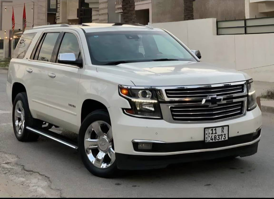 السلام عليكم
تاهو 2015 فول الفول للاخير واحد ع واحد LTZ اعلى مواصفات 

محرك 5.3 دفع رباعي
ماشية 217 الف قابل للزيادة

المواصفات

مواصفات ال LTZ معروفة وعالية

مقاعد منفصلة
دخول ذكي ٤ ابواب
ترحيب
فتحة سقف
تشغيل واطفاء عن بعد
فتح صندوق واغلاق عن بعد
سيتم صوت ١٠ سماعات
تدفئة تبريد الكشنات
شاشة وسطية خلفية
قاصة 
عدسات زينون قوي جدا

وباقي مواصفات التاهو LTZ معروفة 

الحادث
 قطعتين فقط ربع باب وربع جاملغ خلفي صفحة السايق 
بدون اي ايرباك وبجم كبس والصورة مرفقة للبجم
بيها شخوط بسيطة ورصعة فقط 

سويت ادامة للمكينة وصار بيها ترترة بسيطة ببداية المشي ومجاي اعرف اسويها ولله 

سنوية لل ٢٩ هزة جديدة ارقام جديدة تحويل مباشر 

السعر : 295$ وبيها مجال للشراي
تواصل واتساب واتصال حياكم الله 
***********

مكان السيارة البصرة

بيع مستعجل مو جاد ومو شراي لتتواصل .
