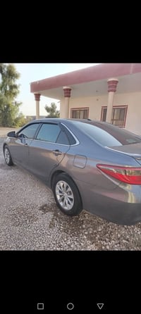 /للبيع  كامري موديل 2016 ضرر ثلاث قطع امامي بدون دواخل /07711970904