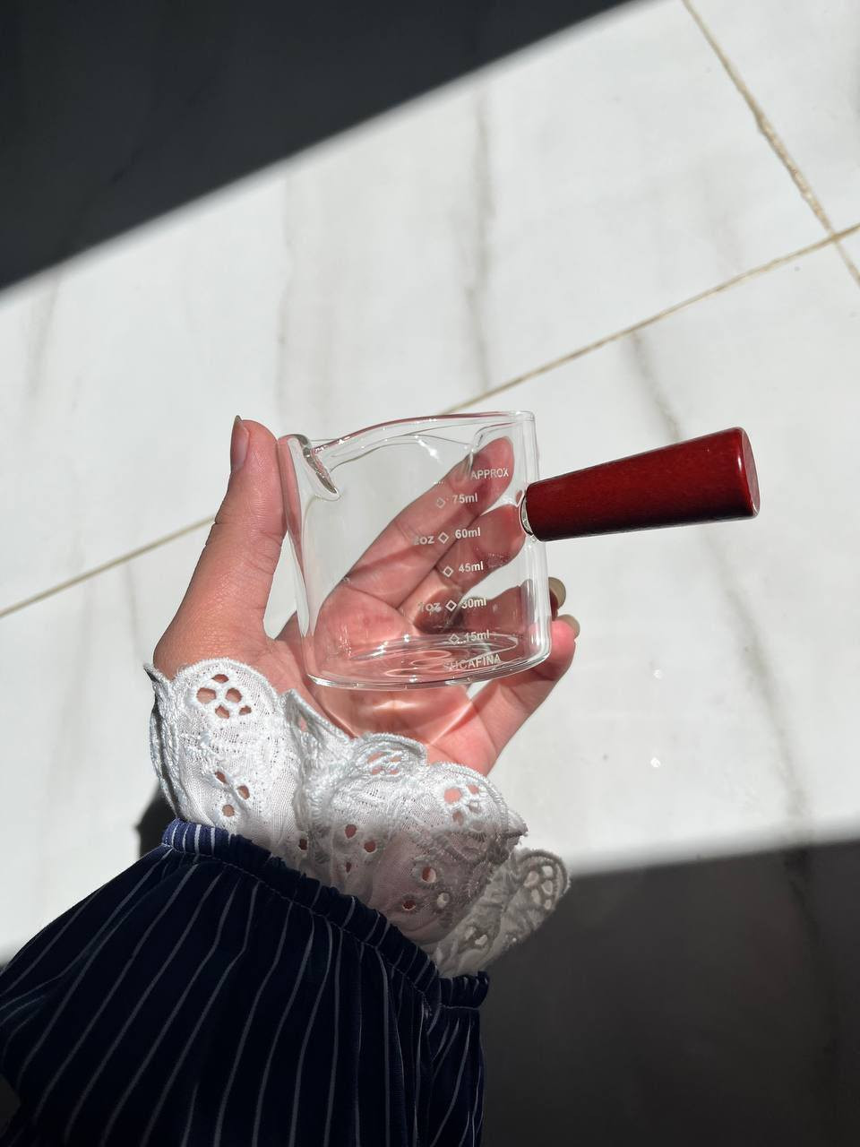 مرحبا حبايبي 🤎
متوفر مقياس اسبريسو 

جملة ومفرد 

السعر 3للمفرد

كذلك متوفر بيجر قياس 600مل 

يقرأ قرائتين

السعر 9الف للمفرد 

جملة ومفرد 

كوالتي كلش عالي 🥰


**إذا كنت صاحب هذا الإعلان وتريد حذفه لأي سبب، رجاءا أرسل رسالة إلى الدعم الفني**