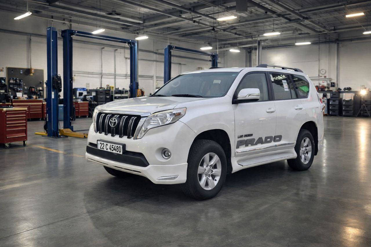 برادو موديل 2015
مواصفات معروفة
محرك 6V
محرك گير شرط
رقم اربيل دولي شرط تحويل
ماشيه 120الف حقيقي 
بيها جاملغ مبدل بلاد نفس لون بدون حادث 
مكانها كركوك شراي يتصل ***********
