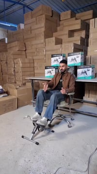 جهاز تمارين • قابل للطي • شاشة LCD