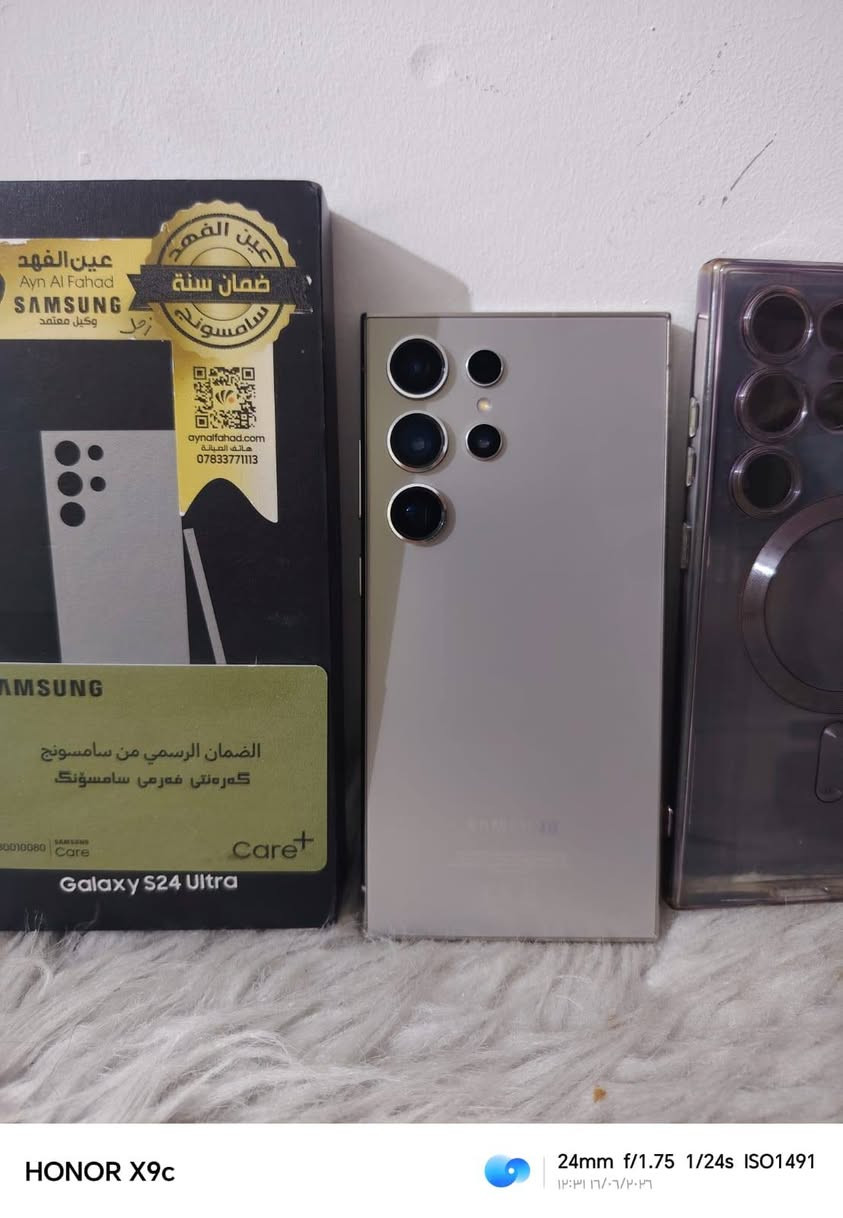 جهاز سامسونك ٢٤ الترا ذاكرة ٢٥٦ الداخلية ١٢ كيكا دبل سيم كارت نظافة ٩٩بلمية ضمان وكالة عين الفهد شرق اوسط سعر ٩٧٥ وبي مجال عنوان حلة


**إذا كنت صاحب هذا الإعلان وتريد حذفه لأي سبب، رجاءا أرسل رسالة إلى الدعم الفني**