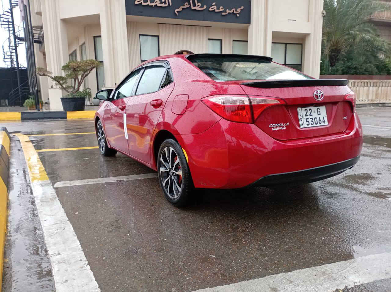 سلام عليكم
كورله موديل 2017 LE
حادثها بس بنيد بدون دواخل بدون
شواصي ايرباكات بس البرته طاك
كير محرك شرط
تخم تاير جديد  حداديه شرط  جاهزه 
من كل النواحي ماناقصها شي 
العنوان ديالى جلولاء 
للاستفسار *********** غير متواجد على الخاص
