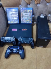 بلايستيشن4 سليم • ٣ يدات • جي تي اي5 انشارتد4