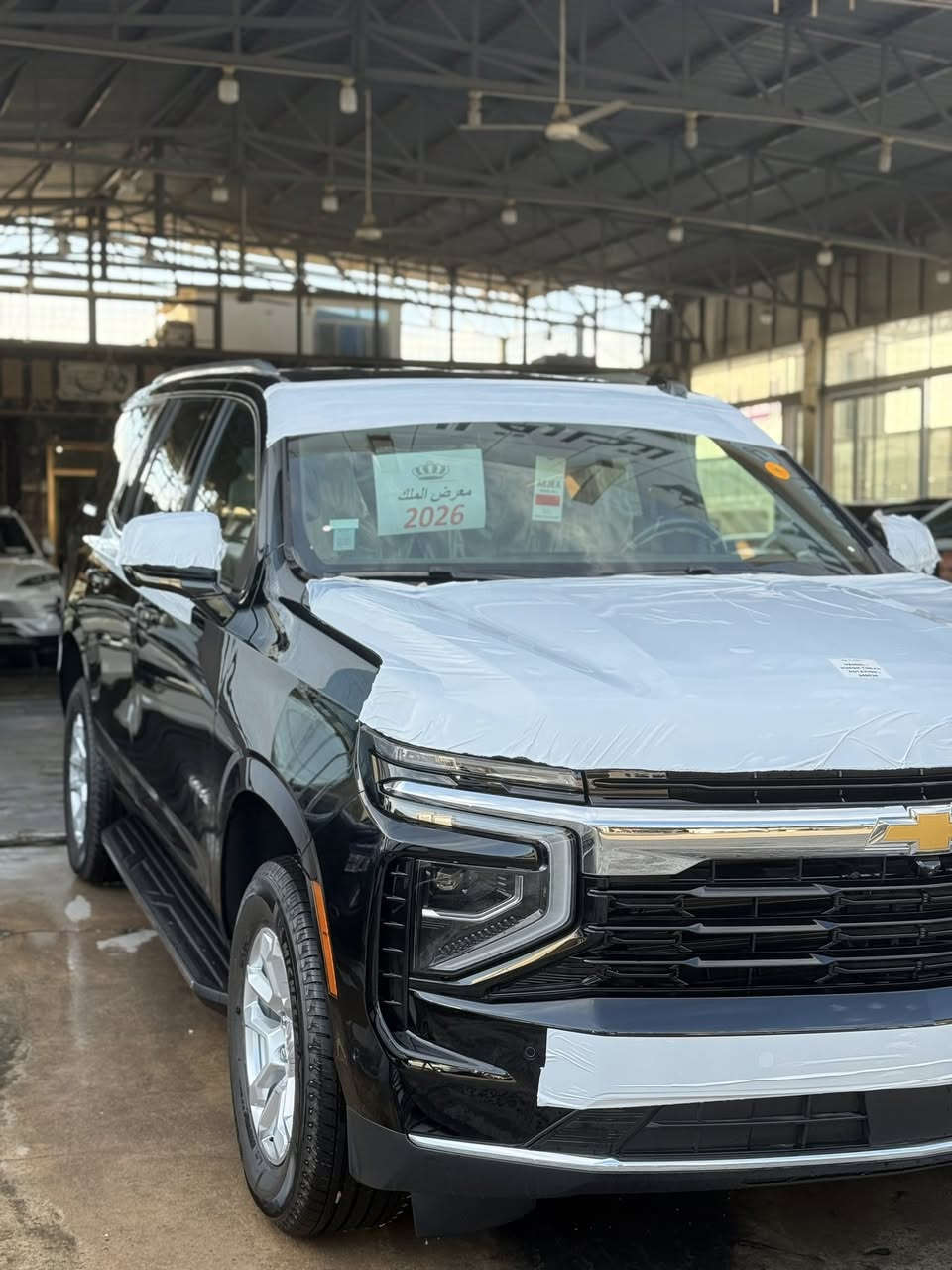 🧿معرض الملك لتجاره السيارات 🧿 

        🔥دخول جديد تاهو موديل  LS 2026🔥

   🔥الشكل الجديد ضمان المنصور  انتبه ابو الكارت تشغيل🔥

شوفرليت تاهو CHEVROLET TAHO

🔹النوع : تاهو  
🔹الموديل 2026
🔹الفئه : LS
🔹كير تعليك الجديد 
🔹فول كامل الموصفات   
🔹الشكل الجديد   
🔹كامرات 5 360
🔹شاشه متصله شاشه الكدلاك❤️
🔹ضمان وكاله المنصور سنوات 5 
🔹مرقم كامل الرقم الجديد الانكليزي 

      🔥يوجد بيع وشراء ومراوس بجميع انواع السيارات 🔥

 
========================
للاستفسار اكثر عن تفاصيل السيارة يرجى مراسلة صفحتنا على فيس بوك او الاتصال بالمعرض  مباشرة عن طريق الارقام الخاصة بالمعرض
***********
***********
العنوان 🚙_ بغداد _ النهضه _الفرع الثالث _ فرع المصرف
