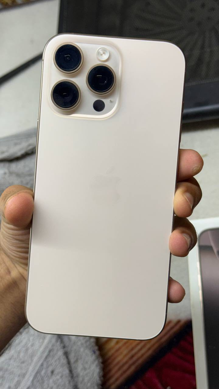 أيفون ١٦ بروماكس عربي شرق اوسط ذاكره ٢٥٦ نسبة البطاريه ٩٩عدد الدورات ١٥٢ نضيف كلش استخدام شخصي فقط للتصوير بعده بالضمان ينتهي بشهر ال١٠  السعر مليون ٤٢٥ وبي مجال مكاني بغداد الشعله


**إذا كنت صاحب هذا الإعلان وتريد حذفه لأي سبب، رجاءا أرسل رسالة إلى الدعم الفني**