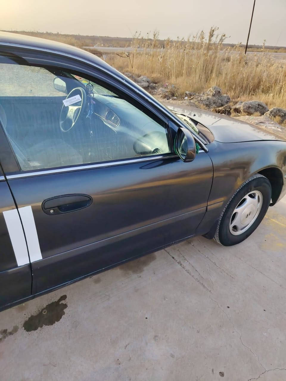 السلام عليكم للبيع سوناته 2 موديل ٩٣ رقم بغداد مشروع وطني ل٢٧مكينه وكير خير من الله حداديه جديده كهربايات شغاله تخم تاير السياره بلاديه مصبوغه لجماليه بدون ضربه السياره مال جناي كير وتماتيك مكينه ٢٠٠٠ السعر ٤٣ وبيهه مجال رقم الهاتف  *********** الشراي يتصل ويدلل ما متواجد على فيس الاستفسار على الرقم مكلف بنشر
