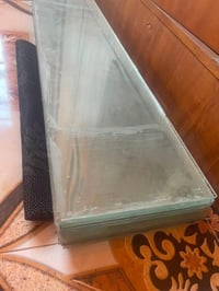 جام زجاجي • طول ٢م • عرض ٢٥سم