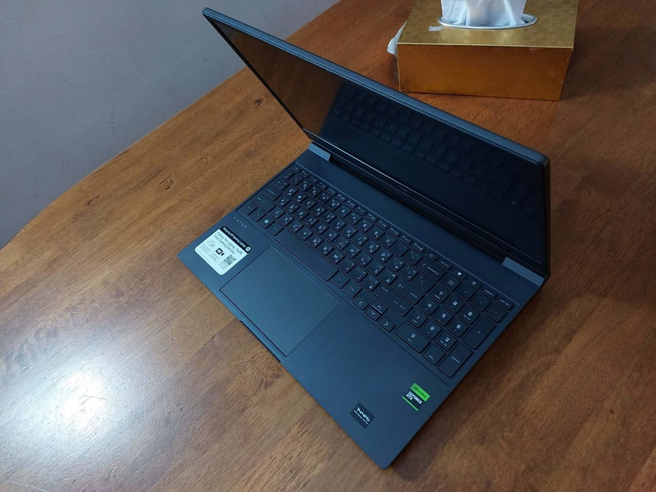 السلام عليكم جيل 13   بكرت شاشة  RTX4050  ورام 16 ب 600 $  ملائم لكل الالعاب والبرامج الهندسية والتصميم والمونتاج شاشة حجم 15.6 تردد 144 فريم وهارد SSD 512 ومعالج كور اي 5 جيل 13 ماركة HP  للاستفسار ***********  او  *********** (واتس ) بغداد, العراق
