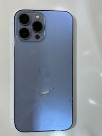 ايفون 13 برو ماكس امريكي ذ256 بطارية 81 اليوم نزلت الجهاز فقط بي ضهر م...