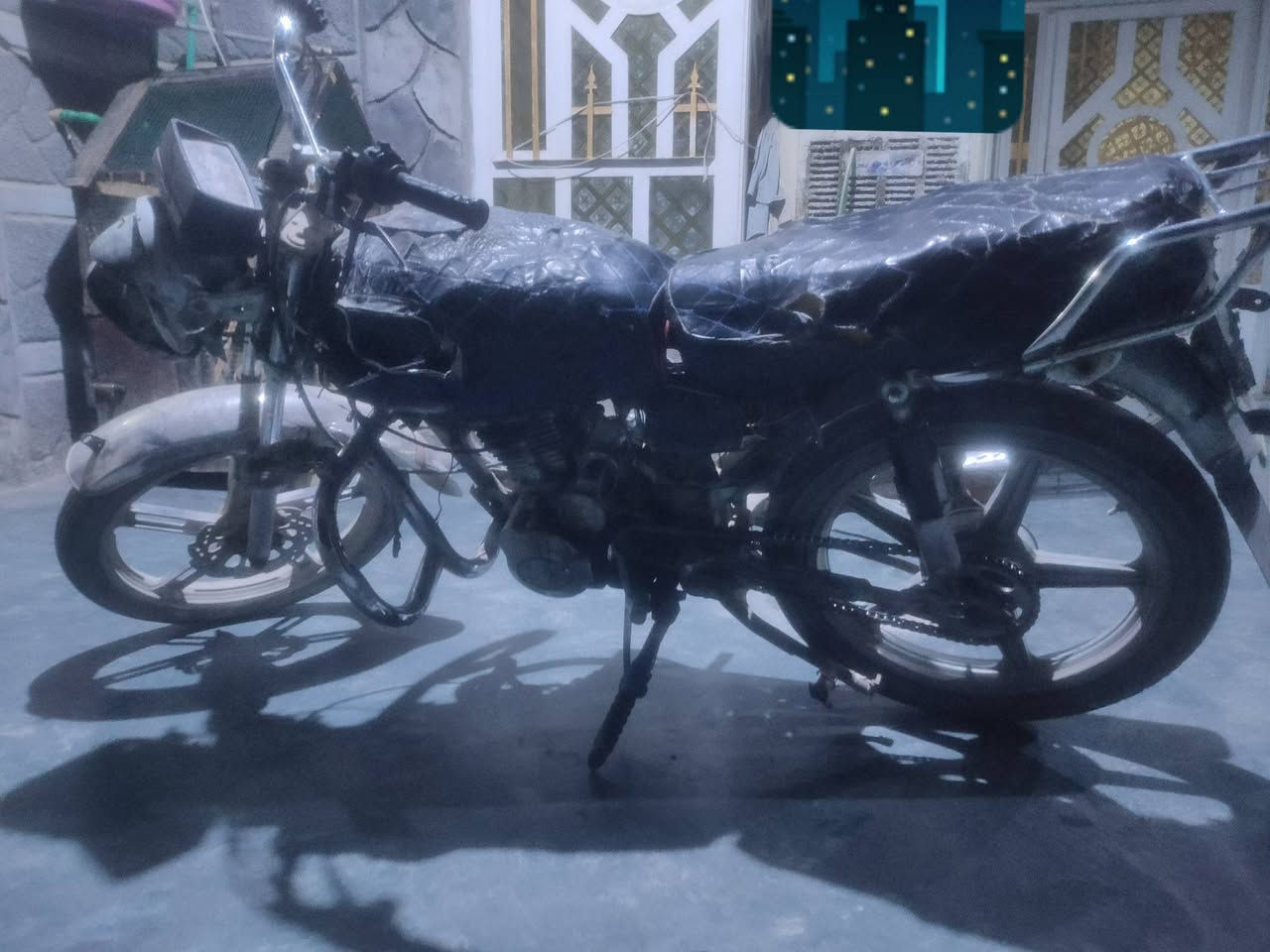 اسلام عليكم دراجة ايراني موديل 2015 للبيع سعر 200 الف قفل مكاني بغداد تاجي اي ستفسار اتصال 
*********** واتساب
