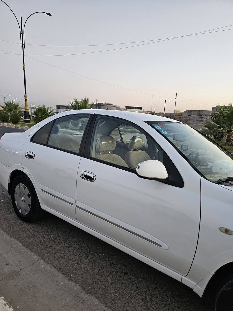 نيسان سني  ياباني 2010 مكفولة من الصبغ كير ومحرك وتبريد ثلج  سياره جديده وباسمي رقم انبار انكليزي سنوية جديدة السعر 110 للاستفسار ***********
