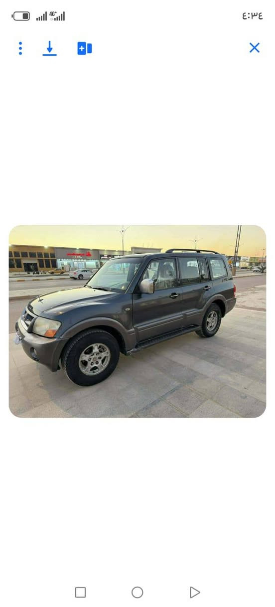 السلام عليكم باجيرو  موديل 2007 محرك 3000 گير محرك جدد تخم تاير حداديه كلهة جديدة بيع او مراوسحسب لقناعة السعر 60 وبيها مجال عنوان بغداد/ادوات ادوات ادوات ***********
