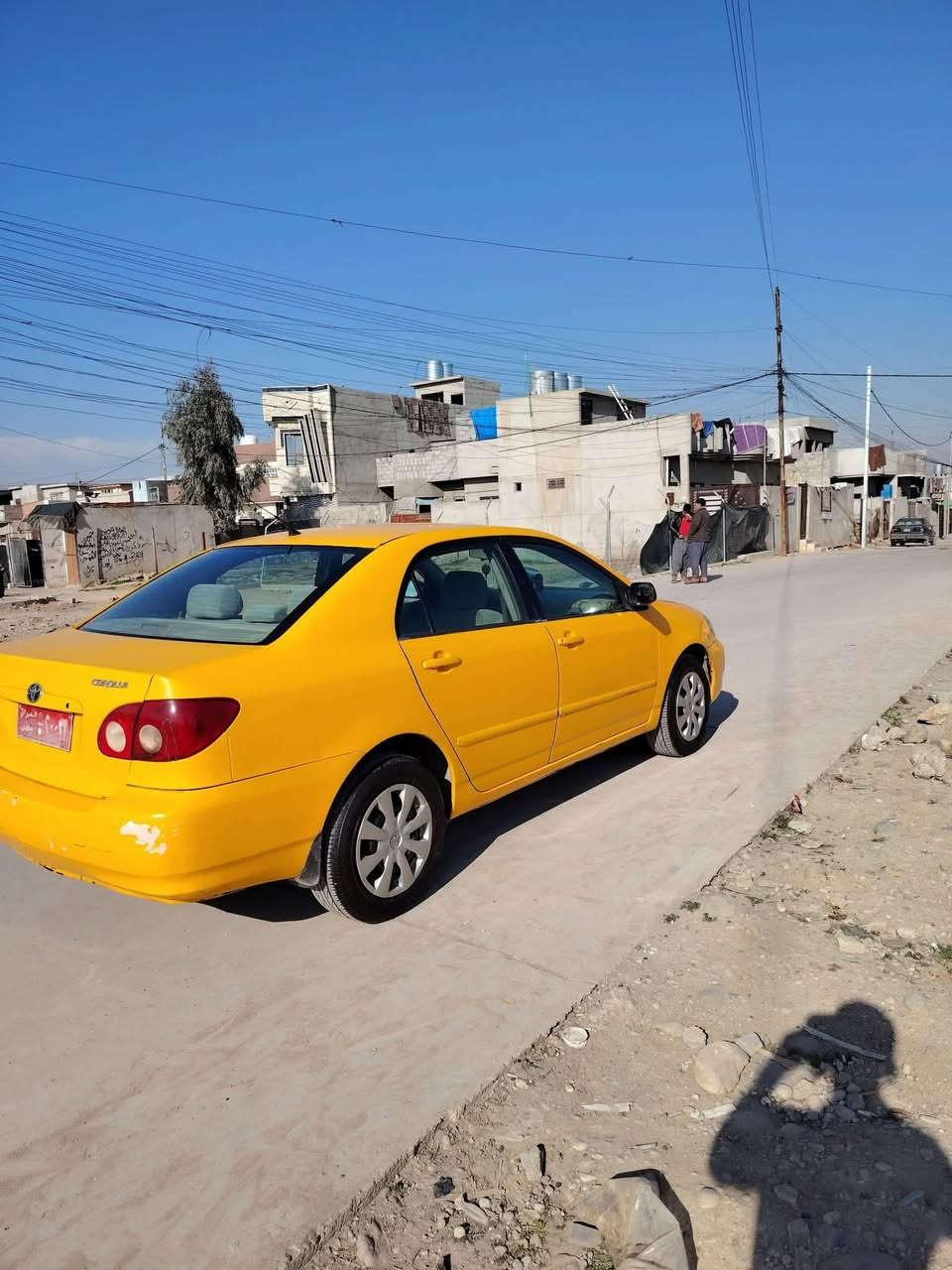 #كورلا المودیل 2008 الهيئ مصفره الغرامات عليه السعر 84 وبيها مجال و هاذ رقمي(***********) (*********** سياره احلا من صور نضيفه  وشرط تحويل. #كورلا
